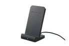 A wireless charger with a white background