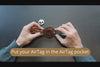 Demonstration video of the Garzini AirTag Lusso Key Holder
