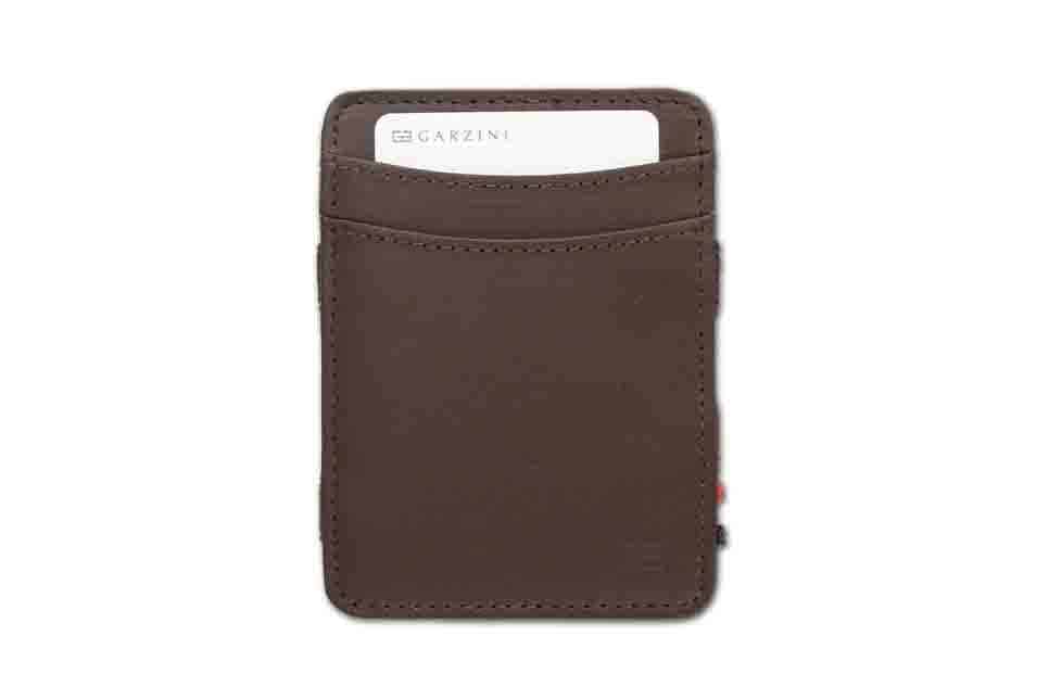 Front view of the Classic Magic Wallet in Brown.