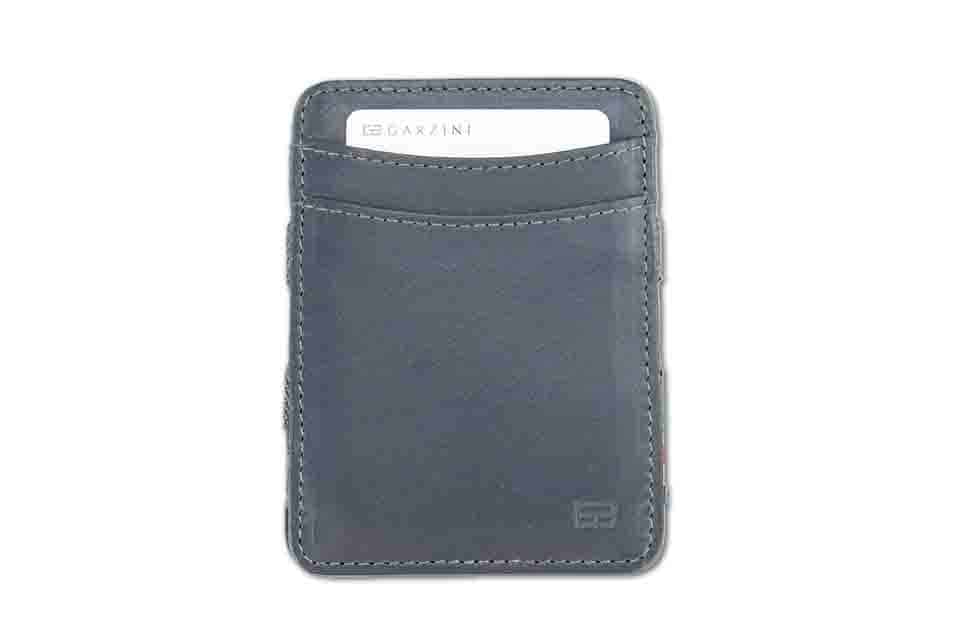 Front view of the Classic Magic Wallet in Grey.