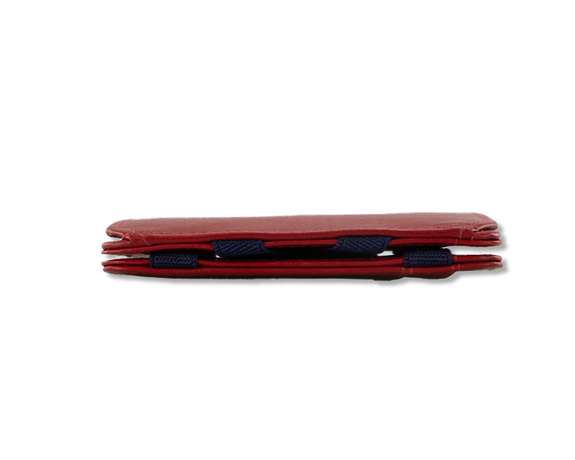 Side view of the Urban Magic Coin Wallet in Red-Blue.