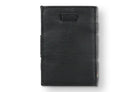 Front view of Cavare Magic Coin Wallet Card Sleeve Vegan in Cactus Black.