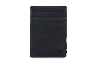 Garzini Thin Minimalist Leather Magic Wallet - RFID Blocking, ID Window, For Men